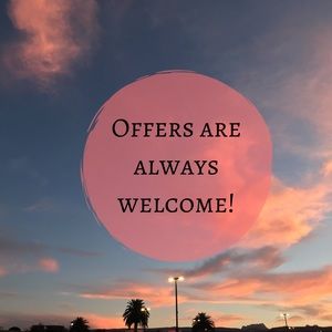 DM with questions or Offers.